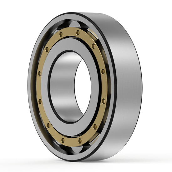 N324 ECM/C3 SKF - Zylinderrollenlager with white background