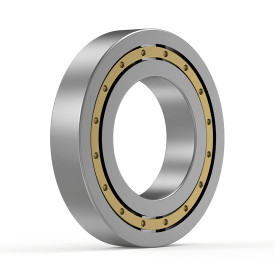 NU308 ECM/C3 SKF - Zylinderrollenlager with white background